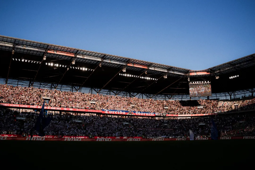 Pełne trybuny Areny Zabrze